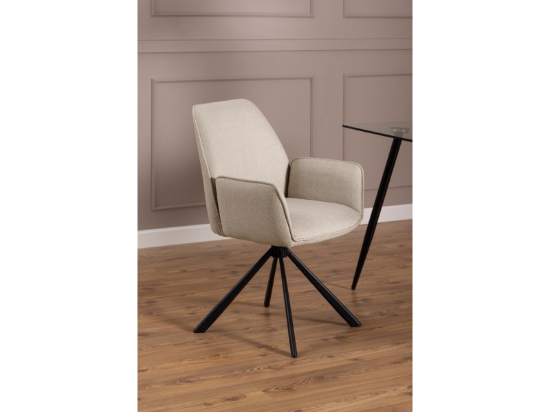 Krzesło Glenda beżowe Basel 24 - ACTONA